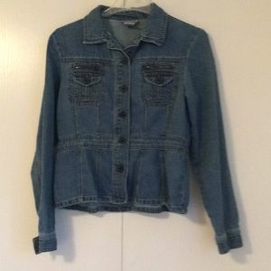 Anchor blue Jean Jacket